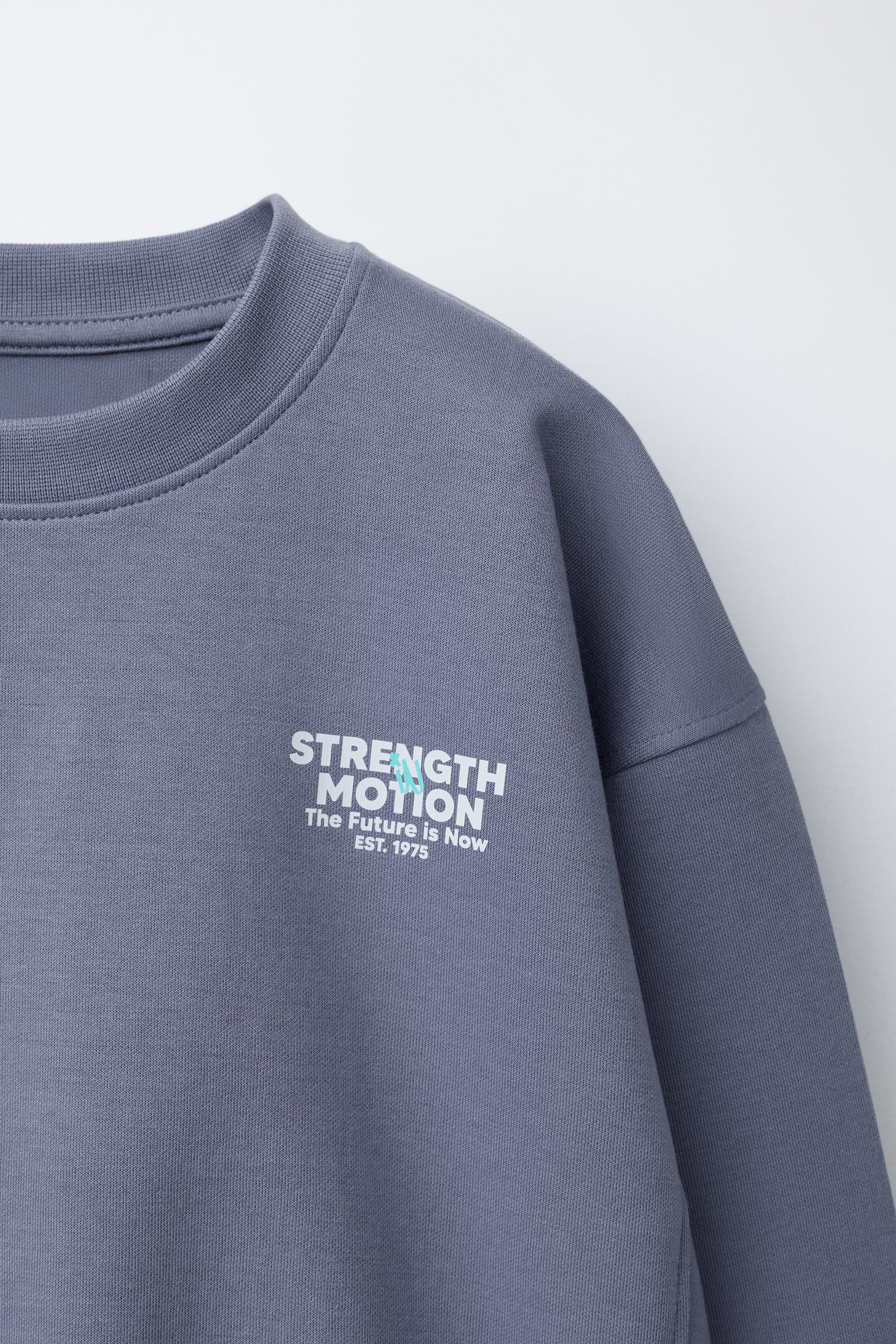 SWEATSHIRT AND JOGGER PANTS SET WITH TEXT